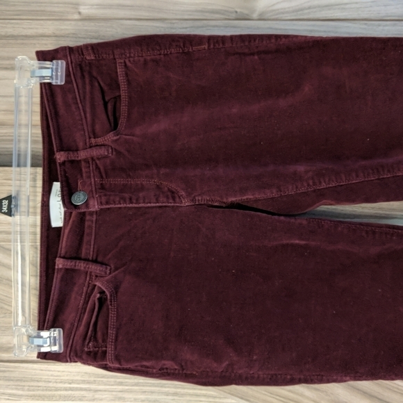 Loft Curvy Skinny Women's Corduroy Pants - New WithoutTag Size 0 - Picture 2 of 8